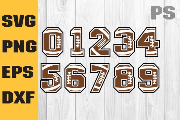 Download Football Numbers SVG, Football Player - Player Collection