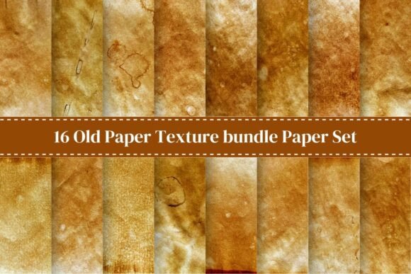 Download Old Paper Texture Bundle Paper Set - Premium Resources